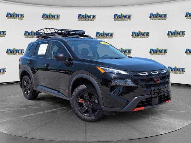 2025 Nissan Rogue — rear three-quarter view